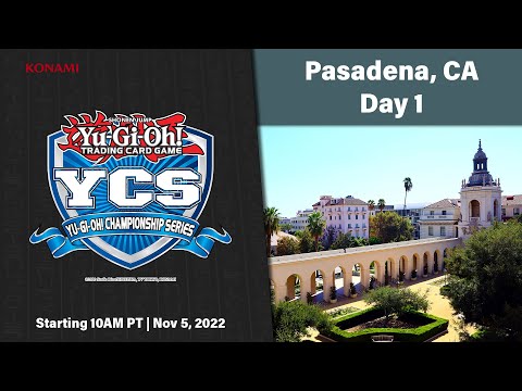 Welcome to Day 1 of the Yu-Gi-Oh! TCG YCS in Pasadena, CA!