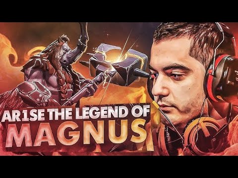 Ar1se Best Magnus 14 Minutes Of Top Plays And Legendary Rps Dota 2 Highlights !!
