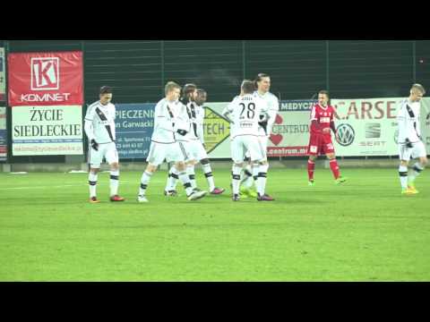 gole dla legii w sparingu z pogonia siedlce