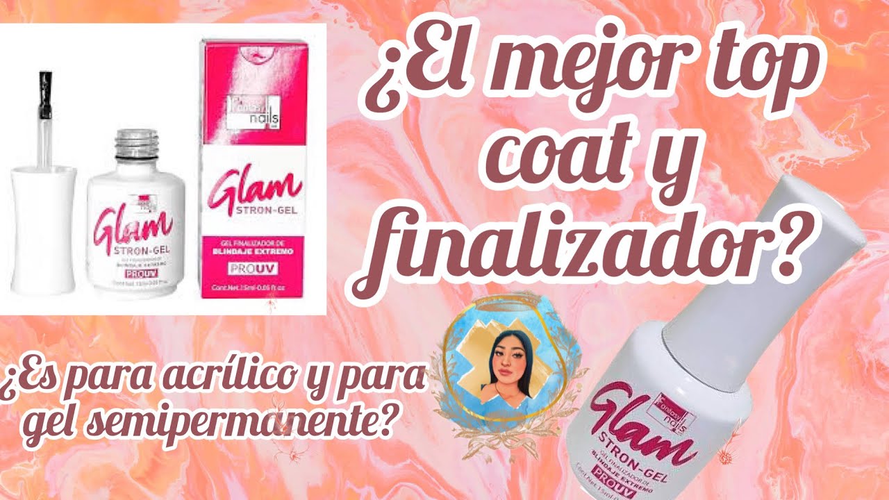 El mejor top coat y finalizador para uñas reseña- probando Glam/Fantasy Nails