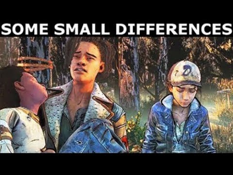 Louis Carries AJ - Small Difference Check - The Walking Dead Final Season 4 Episode 2