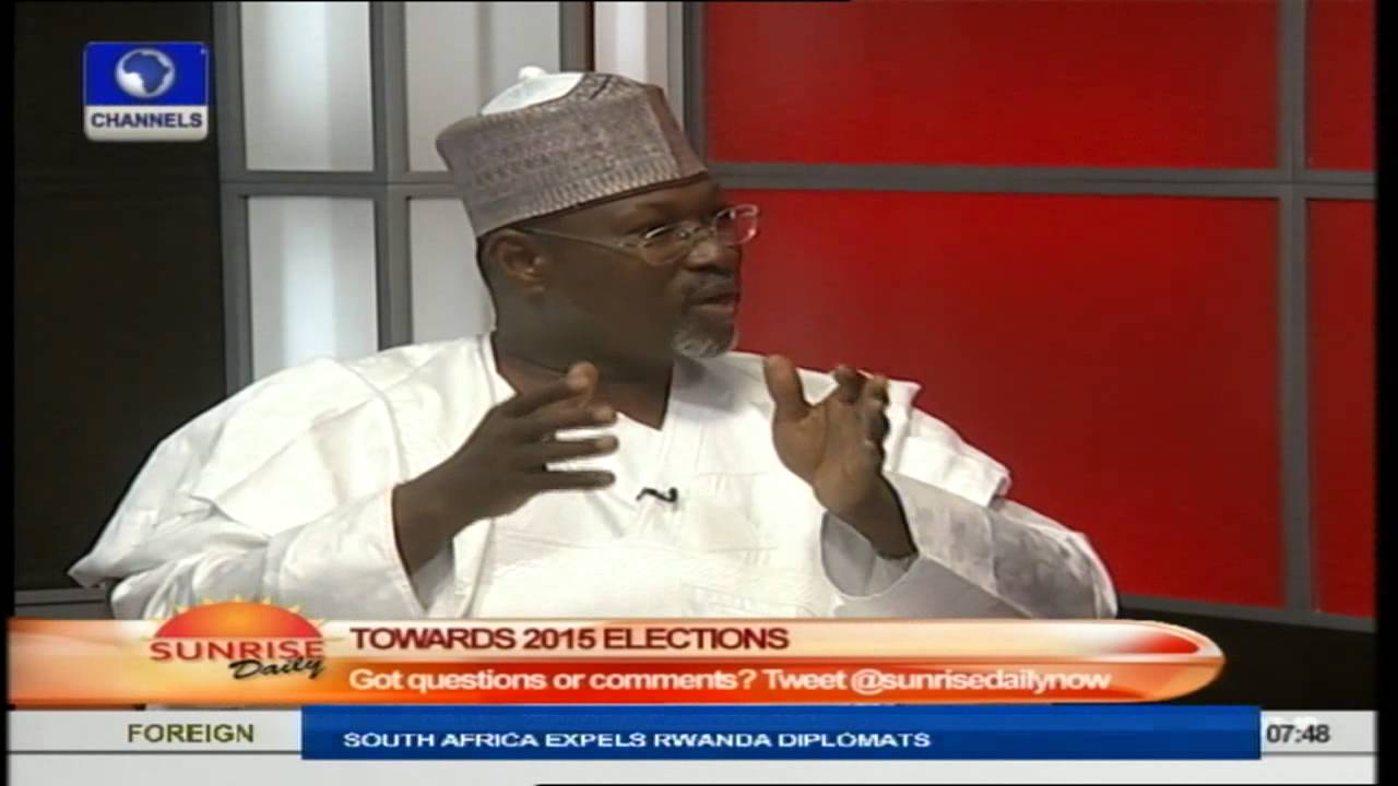 Jega Defends 2015 Election Time Table Prt3
