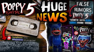 Did Chapter 5’s ARG Officially START!? + Dev Updates, Rumors, Merch & MORE! - [Poppy Playtime News]