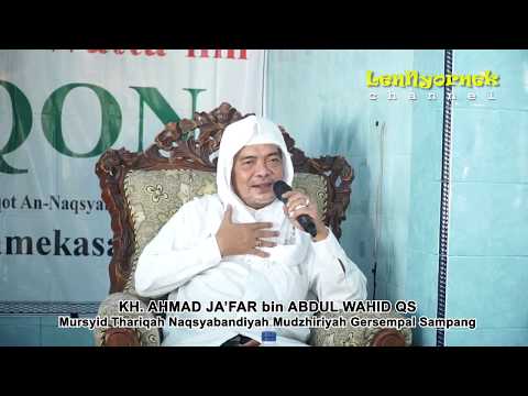Full Video Dauh KH AHMAD JA'FAR BIN KH ABDUL WAHID QS tentang MEDSOS