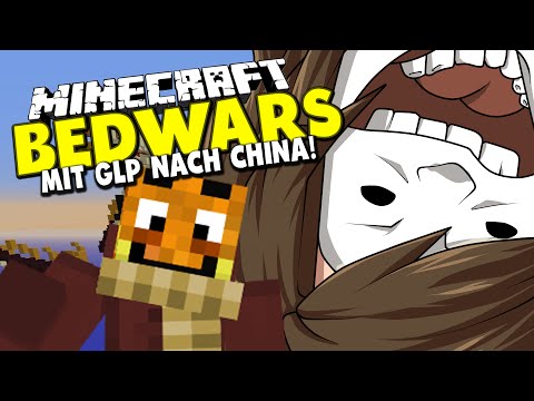 MIT GERMANLETSPLAY NACH CHINA! + LING LING! ✪ Minecraft Bedwars Woche Tag 123 mit GLP