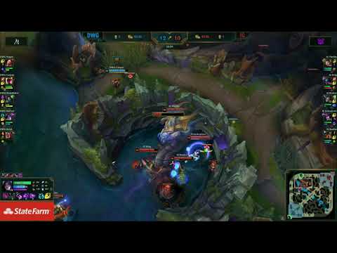 Crazy baron fight DAMWON vs IG - Worlds 2019