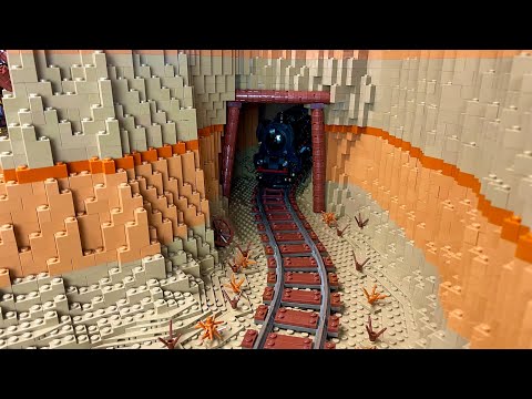 Eisenbahntunnel - Lego Western Welt Teil 17.
