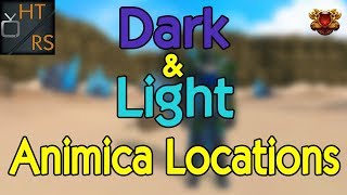Runescape 3: Dark & Light Animica Locations
