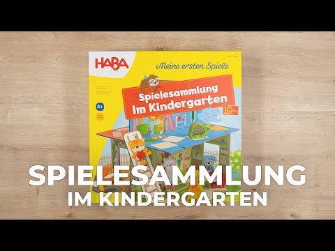 Spielanleitung | Meine ersten Spiele: Spielesammlung - Im Kindergarten | HABA