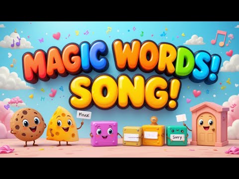 Kids Songs |Magic Words Song for Kids | Please, Thank You, Sorry, ExcuseMe Good Manners for Children