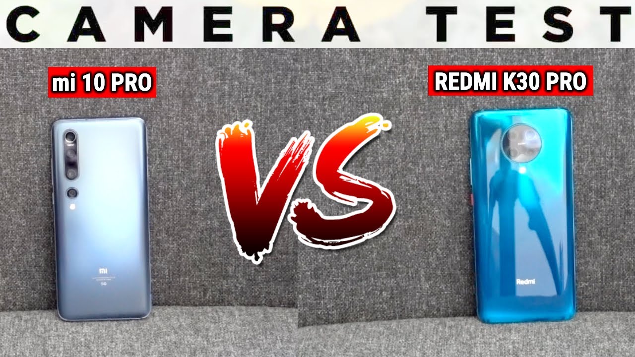 Xiaomi Mi 10 Pro vs Poco F2 Pro (Redmi K30 Pro) Camera Comparison Test!