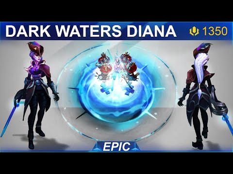 Dark Waters Diana Skin Spotlight 2020 | SKingdom - League of Legends