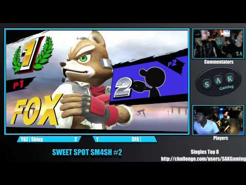 Sweet Spot Sm4sh #2 Loser's Semis - SFA | Smiley vs Wulfn