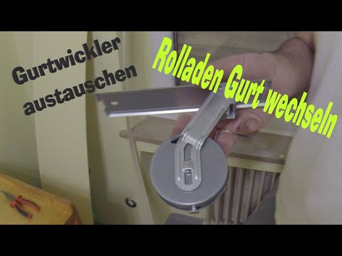 Gurtwickler austauschen, einbauen - Rolladen Gurt wechseln