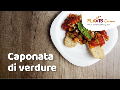 FLAVIS CUCINA – CAPONATA DI VERDURE