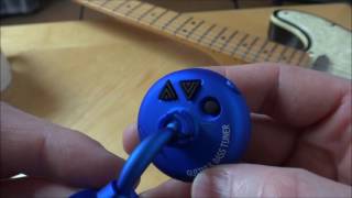 Video thumbnail for SNARK SN-1 Guitar tuner review by Now I do it myself!