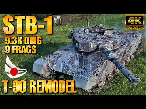 WoT STB-1 Gameplay (Type 90 Remodel) ♦ Medium Tank Review 4k UHD