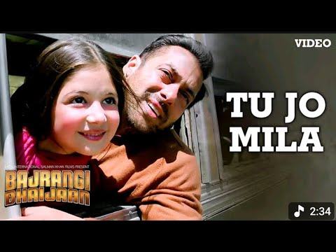'Tu Jo Mila' VIDEO Song - K.K. Pritam | Salman Khan, Nawazuddin, Harshaali | Bajrangi Bhaijaan