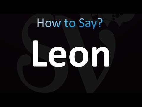 How to Pronounce Leon (correctly!)