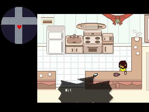 DELTARUNE Chapter 4 Kris phone call and drink