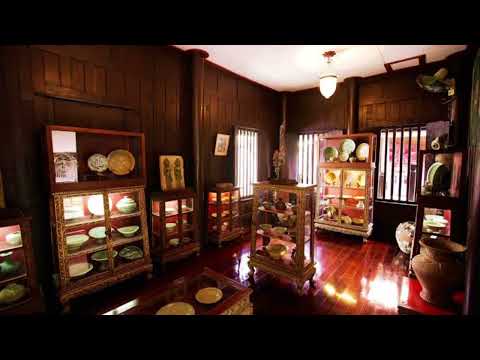 Visitando o Palácio Suan Pakkad em Bangkok, Tailândia