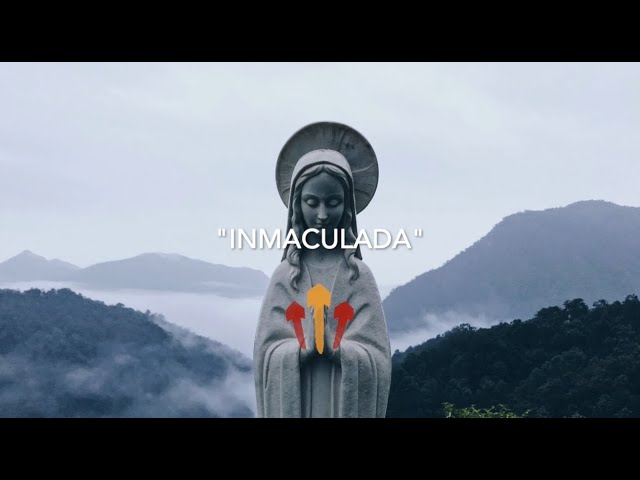 Vídeo relacionado con Virgen Inmaculada Figura 30 cm. Escultura ángeles peana Resina