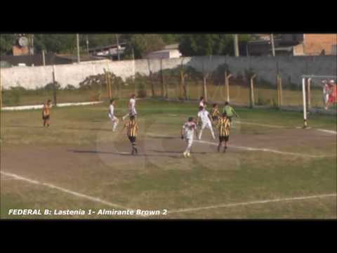 FEDERAL B: Almirante Brown ganó en Lastenia y sigue en puestos de clasificación