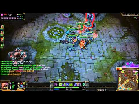 League of Legends - Lion Dance Kog'Maw quick gameplay