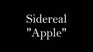 Sidereal - Apple (One Spark 2014)