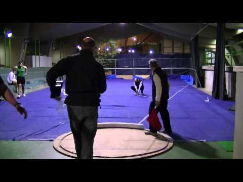 David Evertsen (42) first Shot Put - 1st competition in 28 years