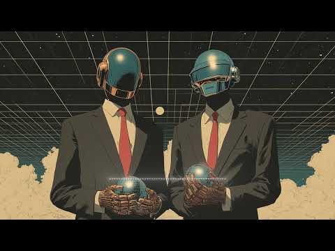 Daft Punk Cosmic Boulevard Boogie 🪩🤖 | Chill Disco, Electro Funk, Neo Soul, Retro Groove Playlist