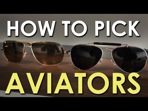 How to Pick Aviator Shades | The Art of Manliness