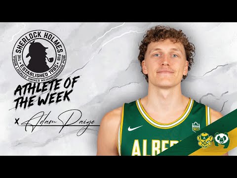 Adam Paige - Sherlock Holmes Athlete of the Week