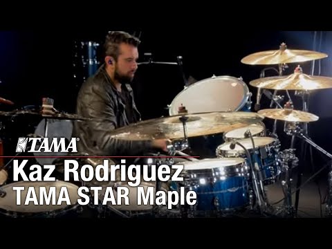 Tama Star Maple TM38S1455-RRCM Shell Set 18" Raspberry Curly Maple image 5