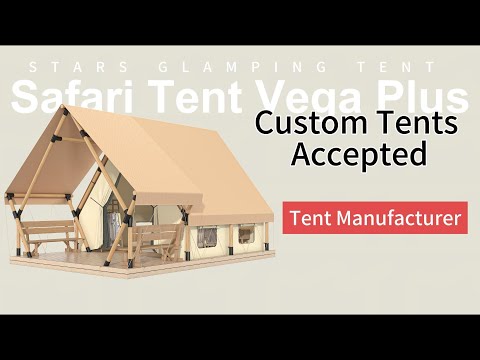 Safari Tent - Vega Plus | Compact Luxury Glamping Tent