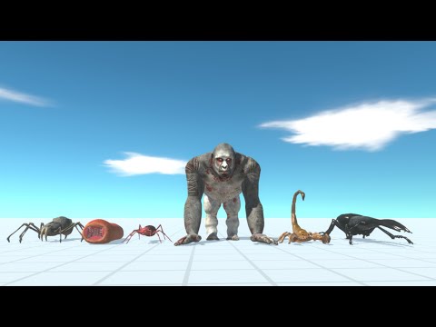 GORO & GIANT INVERTEBRATES FACTION vs UNITS - Animal Revolt Battle Simulator