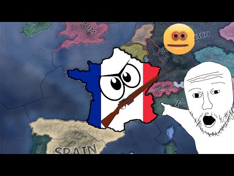 Playing as France in HOI4 be like...