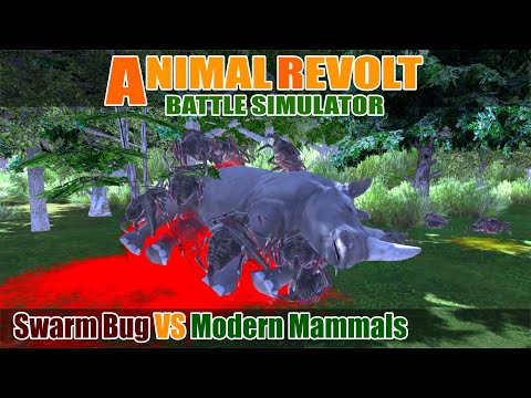 Swarm Bug vs Modern Mammals - Animal Revolt Battle Simulator