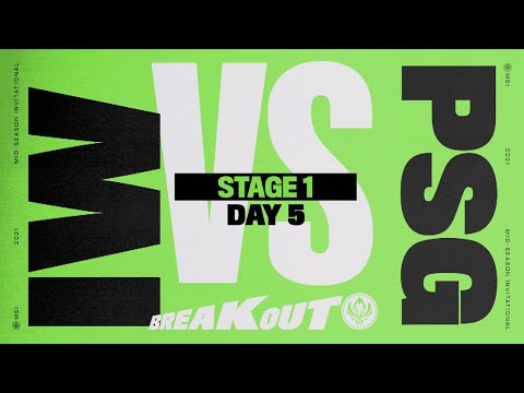 MSI - Day5 - IW vs PSG