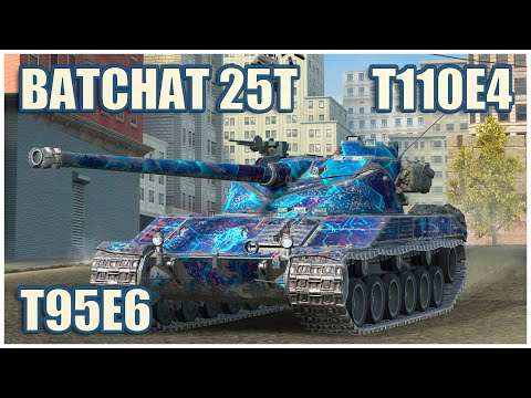 Bat.-Chatillon 25 t, T95E6 & T110E4 • Raseiniai Heroes WoT Blitz