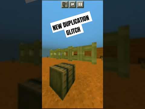 "UNLIMITED ITEMS GLITCH! - Easy Minecraft Duplication Trick" #minecraft #gaming #mcpe
