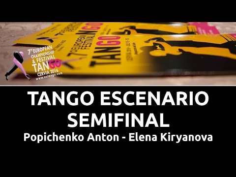 7° European Tango Championship - Tango Escenario - Semifinal