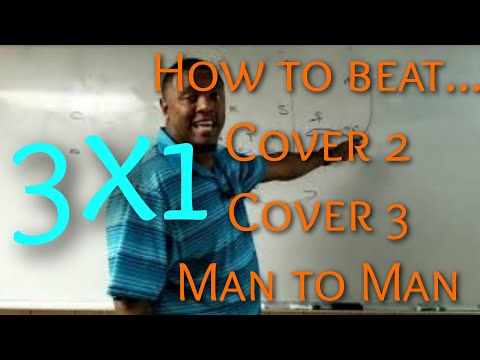 X&O The Joes: 3x1 route concepts to beat cover 2,3 and Man!