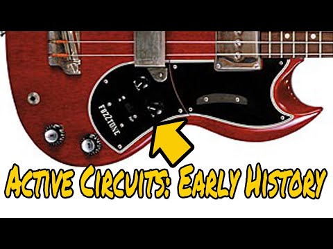 Short History of Early Guitar Active Circuits and Onboard Effects