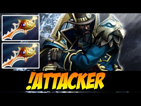 THE BEST KUNKKA IN THE WORLD WITH 2 DIVINES - !Attacker - Dota 2