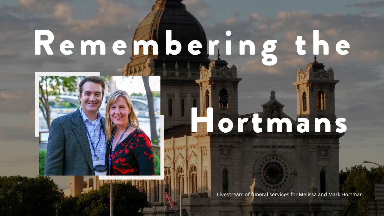 Livestream of the private funeral service for Melissa and Mark Hortman