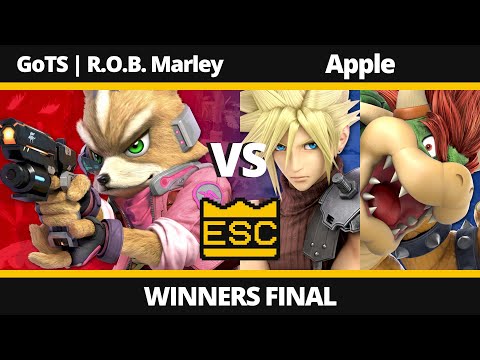 ESC 84 - Winners Final - GoTS | R.O.B. Marley (Fox) Vs. Apple (Cloud, Bowser) - SSBU Tournament