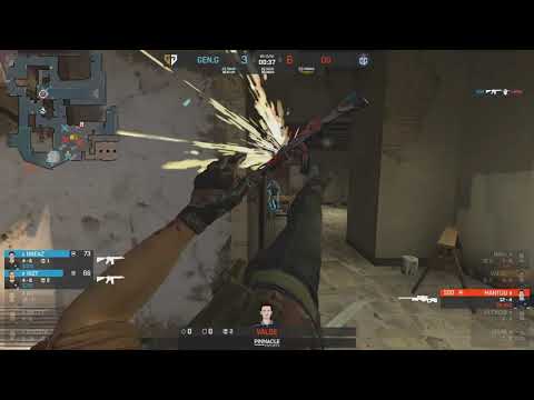mantuu quick 1 vs 2 with awp  (Gen.G  vs OG )