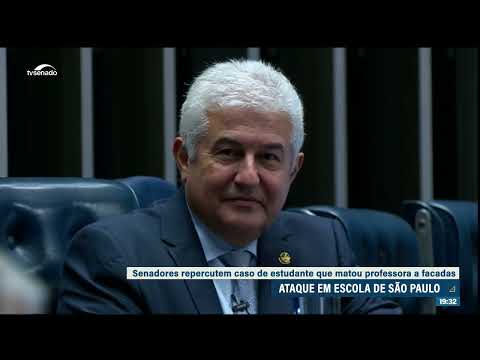 Senadores prestam homenagem às vítimas de ataque em escola