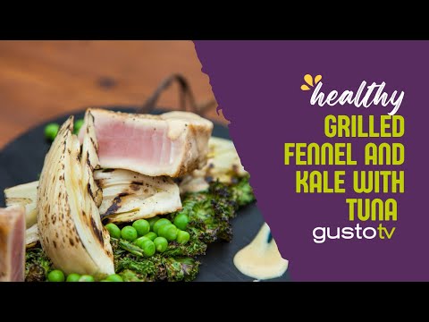 MUST-TRY Grilled Fennel and Kale with Tuna Recipe | Healthy Summer Grilling Ideas